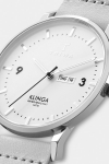 Triwa Snow Klinga Zegarki Light Gray Silver Buckle