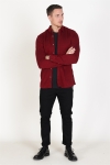 Only & Sons Cuton LS Knitted Melange Koszule Barbados Cherry
