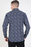 Jack & Jones Focus Paisley Koszule Navy Blazer