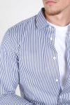 Selected Slim Pelle Koszule Dark Blue
