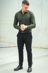 ONLY & SONS Miles LS Stretch Shirt Rosin