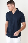 Solid Brando Poplin Koszule SS Insignia blue