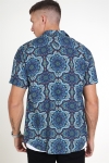 Les Deux Psychedelique Koszule Placid Blue