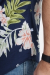 Kronstadt Johan Exotic S/S Koszule Navy