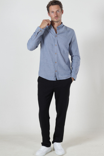 Johan Diego Cotton shirt Navy Mix