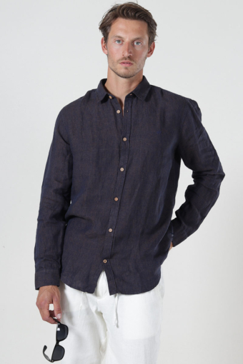 Ayers Ls shirt Chocolate Plum