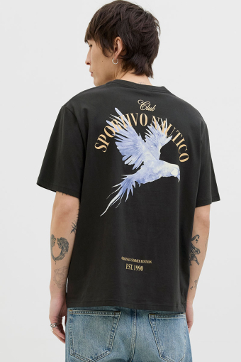 Hydra Cutout Tee  Black