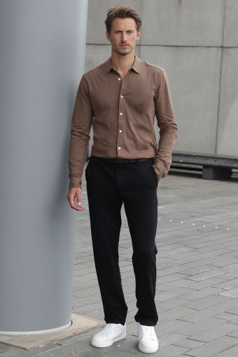 Miles LS Stretch Shirt Fossil