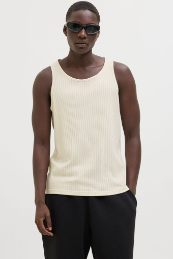 Infinity Rib Tank Top Cloud Dancer