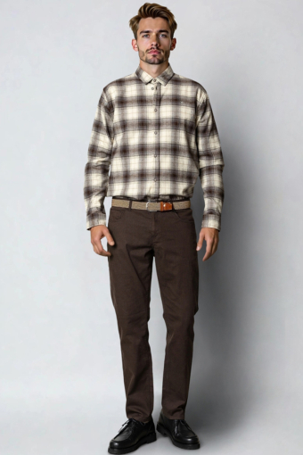 London caden pants Dark Brown