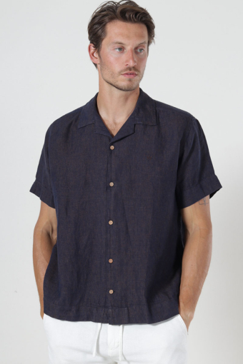 Ayers SS loose Shirt Chocolate Plum