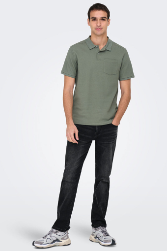 Weft Regular Fit 4101 Washed Black