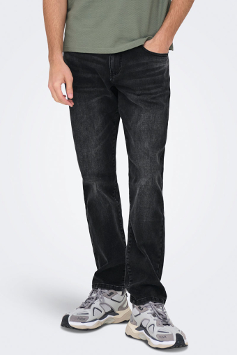 Weft Regular Fit 4101 Washed Black